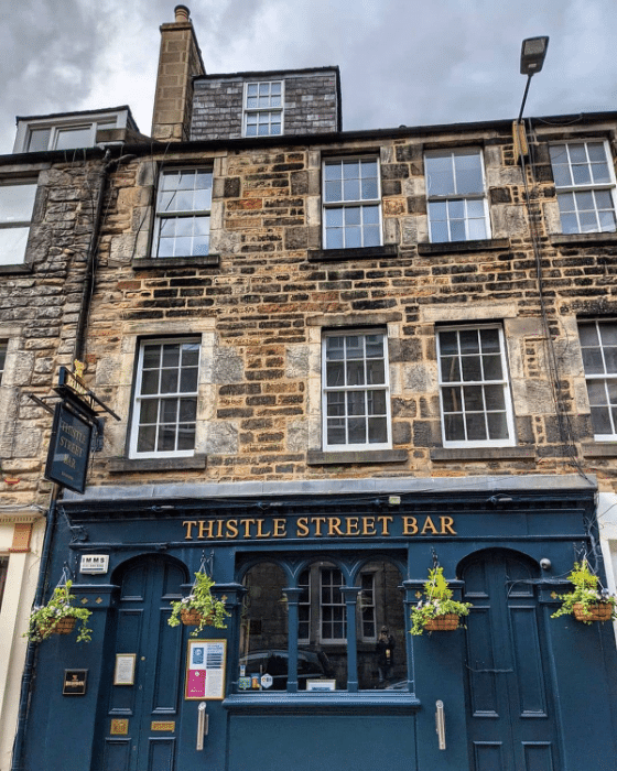 bars thistle street edinburgh