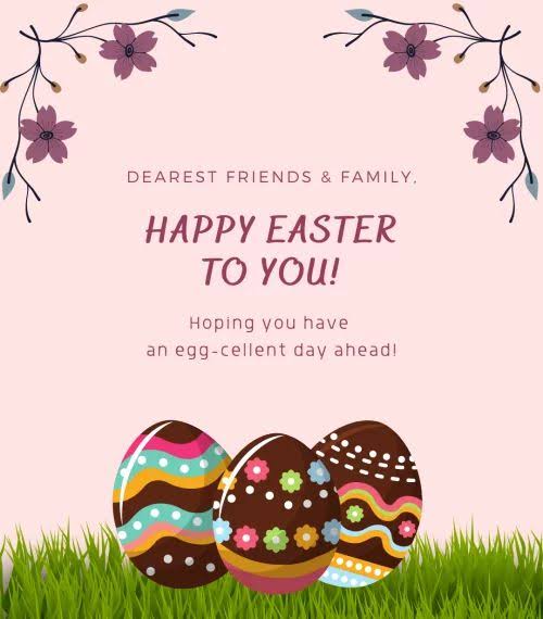 happy easter wishes