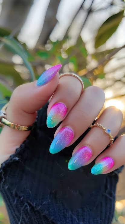 ombre nails