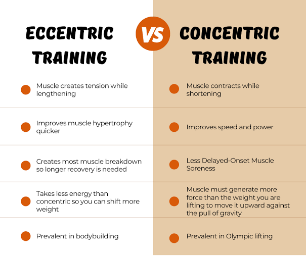 eccentric vs concentric