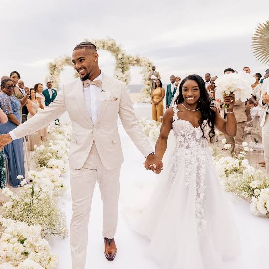 simone biles wedding